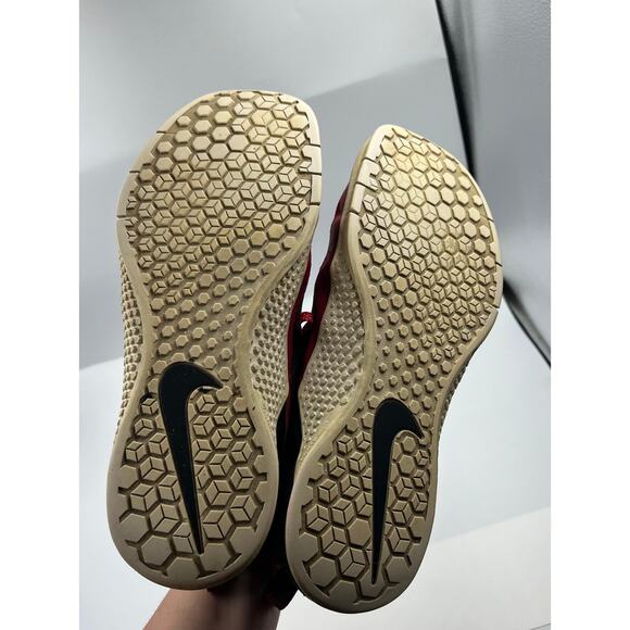 Nike Metcon 1 Gym Red Black Mesh Sneakers Athletic Shoes Running Men's 11.5 - Picture 5 of 11